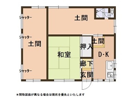 榎列戸建倉庫